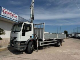 IVECO EUROCARGO 170E27 CASSONE FISSO+GRU CON RADIOCOMANDO
